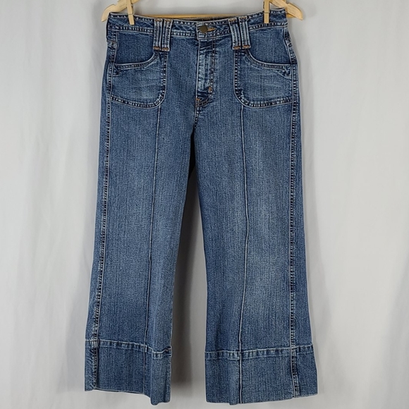 A.N.A. | Jean Flare Capris - Picture 1 of 8